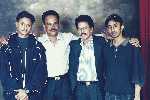 With My Sons  Sanjay & Praadhip